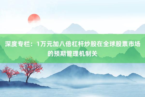 深度专栏：1万元加八倍杠杆炒股在全球股票市场的预期管理机制关